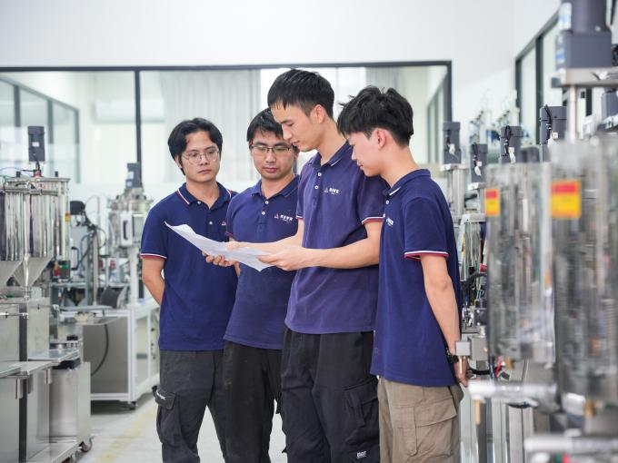 Guangzhou Jingyijin Machinery Equipment Co., Ltd کنترل کیفیت