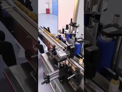 دستگاه برچسب گذاری پلاستیکی JYJ دستگاه برچسب گذاری بطری گرد 3000mm*1450mm*1700mm