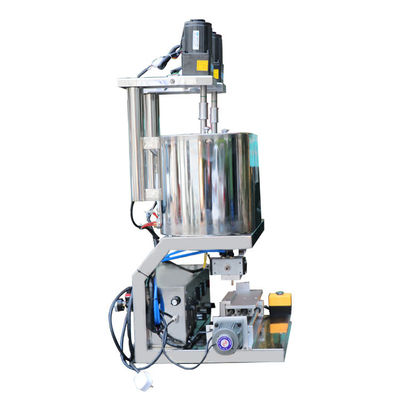2.6KW خط تولید رژ لب رژ لب مرمر ماشین پر کردن دو رنگ