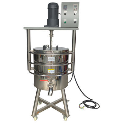 SUS304 خط تولید رژ لب 100L مخلوط کردن مخلوط شدن ذوب شدن دستگاه گرمایش بخش