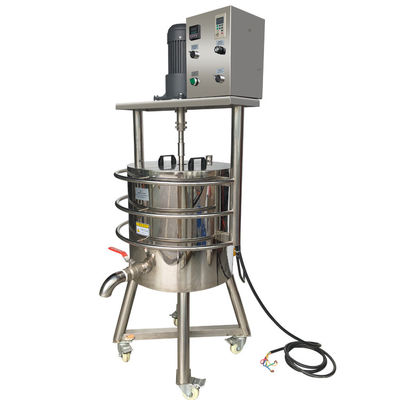 SUS304 خط تولید رژ لب 100L مخلوط کردن مخلوط شدن ذوب شدن دستگاه گرمایش بخش