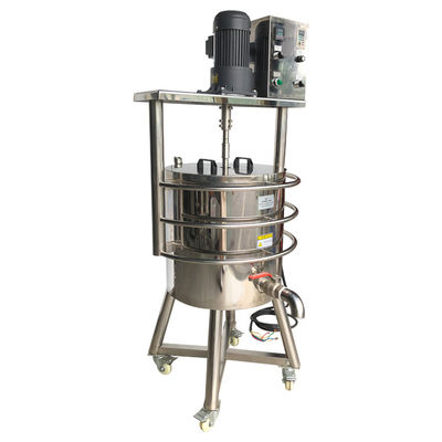 SUS304 خط تولید رژ لب 100L مخلوط کردن مخلوط شدن ذوب شدن دستگاه گرمایش بخش